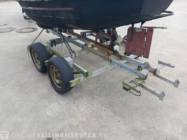 Sloep met stallingstrailer, zwart - afbeelding 17 van  18