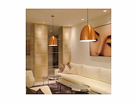 Slv 133019 para cone 30 hanglamp met hoog voltage, e27, koperkleurig/geborsteld - afbeelding 3 van  4