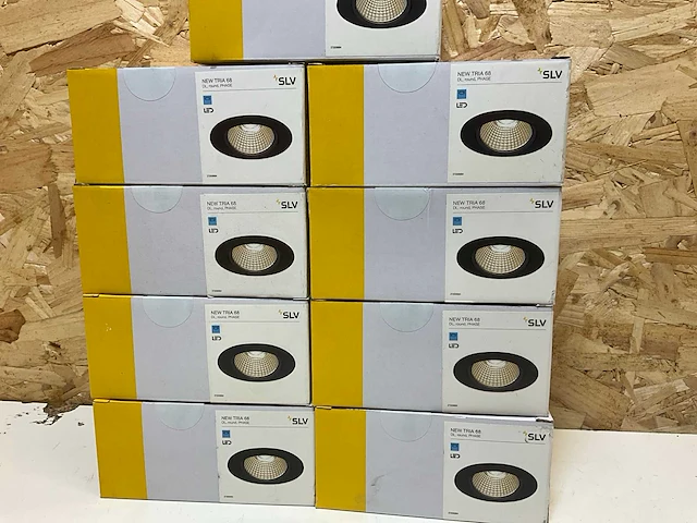 Slv new tria 68 led spot (9x) - afbeelding 4 van  5