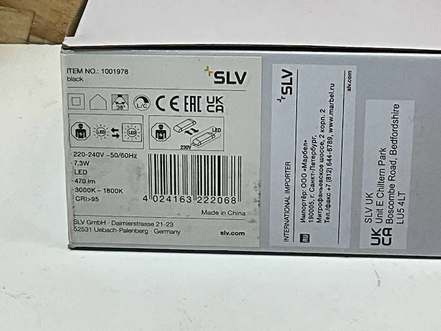 Slv new tria 68 led spot (9x) - afbeelding 5 van  5