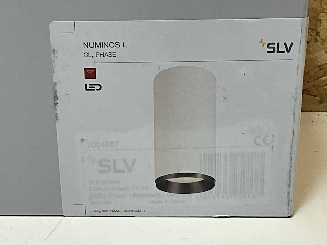 Slv numinos l led opbouwarmatuur 28w (12x) - afbeelding 3 van  4