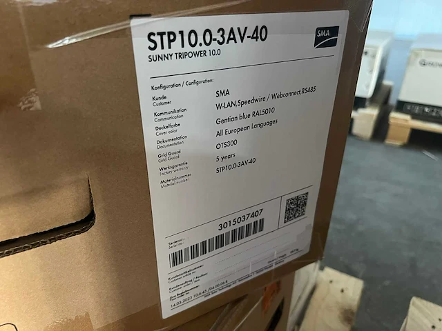 Sma - stp10.0-3av-40 - omvormer - afbeelding 2 van  2