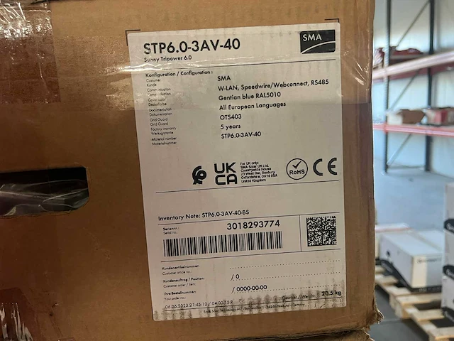Sma - stp6.0-3av-40 - omvormer - afbeelding 2 van  2