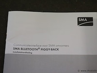 Sma bluetooth piggy-back communicatie-interface voor sma omvormers - afbeelding 2 van  4