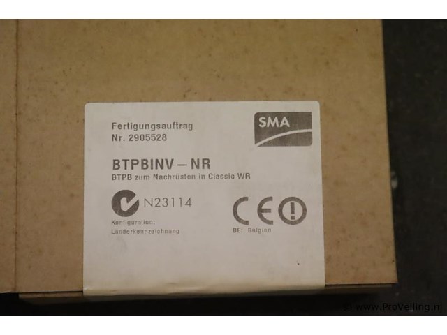 Sma bluetooth piggy-back communicatie-interface voor sma omvormers - afbeelding 4 van  4