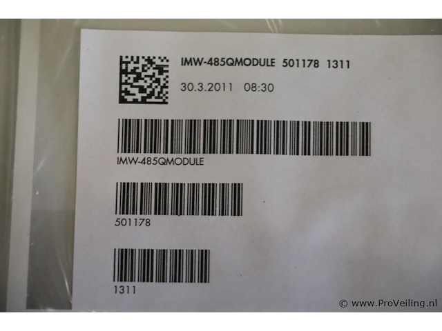 Sma snelmodule model imw-485qmodule - afbeelding 3 van  3