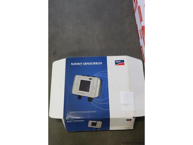 Sma sunny sensorbox t.b.v. energiemonitoring | nieuw in doos - afbeelding 1 van  3