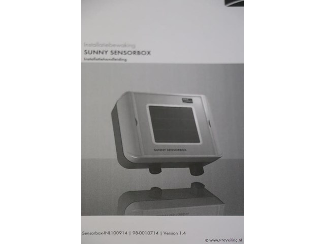 Sma sunny sensorbox t.b.v. energiemonitoring | nieuw in doos - afbeelding 3 van  3