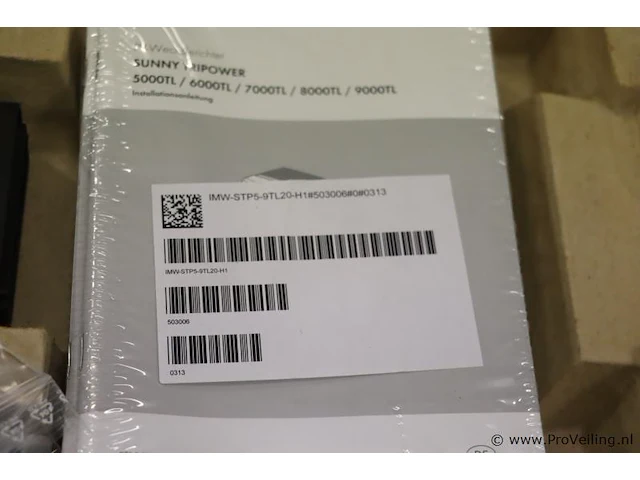 Sma sunny tripower inverter/omvormer| model stp6000tl-20 - afbeelding 5 van  7