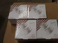 Smaak espresso kop en schotel set - 4 dozen á 2 stuks - afbeelding 1 van  4