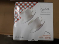Smaak espresso kop en schotel set - 8 dozen á 2 stuks - afbeelding 2 van  4