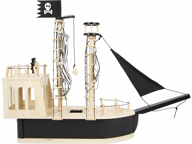 Small foot houten poppenhuis piratenboot multi - afbeelding 3 van  4