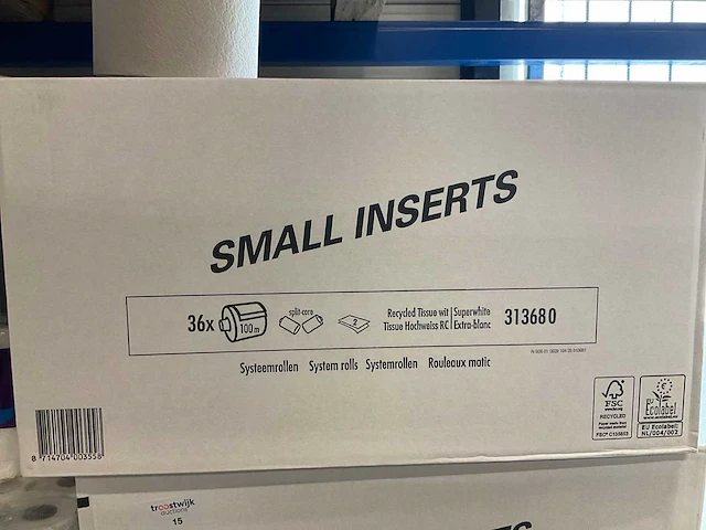 Small inserts - rollen toiletpapier (432x) - afbeelding 2 van  2