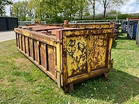 Smalle gesloten afzetcontainer / smalle gesloten optrekcontainer - afbeelding 4 van  7