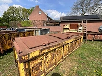 Smalle gesloten afzetcontainer / smalle gesloten optrekcontainer - afbeelding 5 van  7