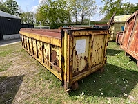 Smalle gesloten afzetcontainer / smalle gesloten optrekcontainer - afbeelding 4 van  7