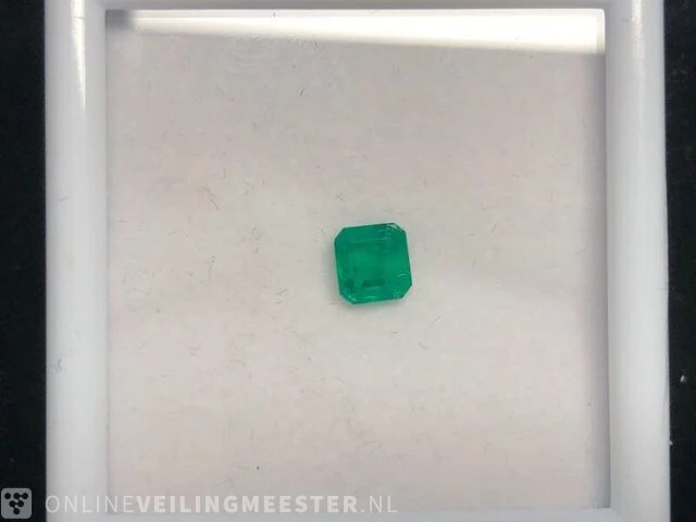 Smaragd - 0.62 karaat zeer hoge kwaliteit - afbeelding 1 van  3