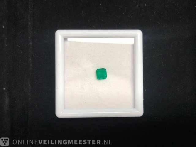 Smaragd - 0.62 karaat zeer hoge kwaliteit - afbeelding 2 van  3