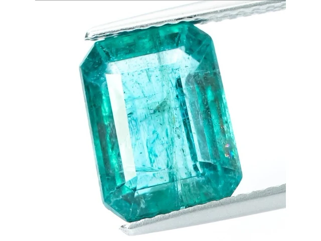 Smaragd - 4,36ct ( igi gecertificeerd ) , groen, 2025 - afbeelding 1 van  5