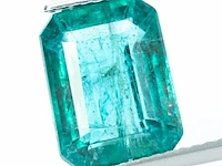Smaragd - 4,36ct ( igi gecertificeerd ) , groen, 2025 - afbeelding 1 van  5