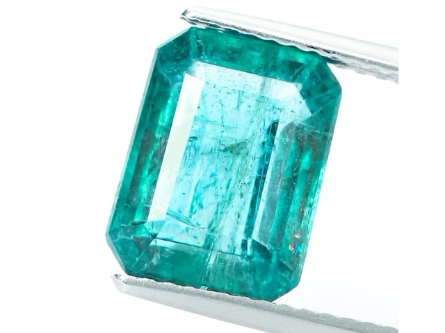 Smaragd - 4,36ct ( igi gecertificeerd ) , groen, 2025 - afbeelding 2 van  5