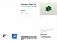Smaragd colombia 0.30 ct - afbeelding 3 van  3