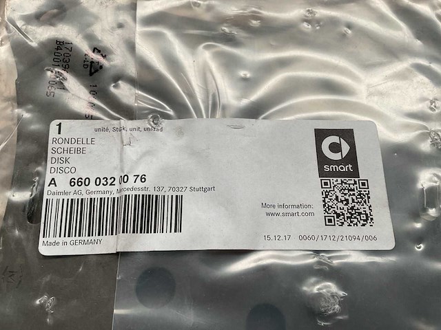 Smart a 660 032 00 76 disk (20x) - afbeelding 4 van  4