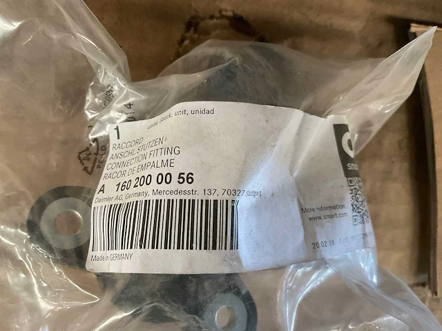 Smart a1602000056 connection fitting (70x) - afbeelding 3 van  3