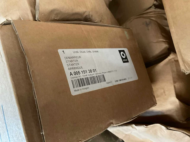 Smart a5001513801 starter (4x) - afbeelding 6 van  6