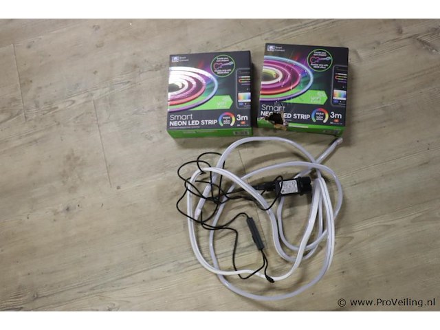 Smart neon led-strips - 3 stuks - afbeelding 1 van  4