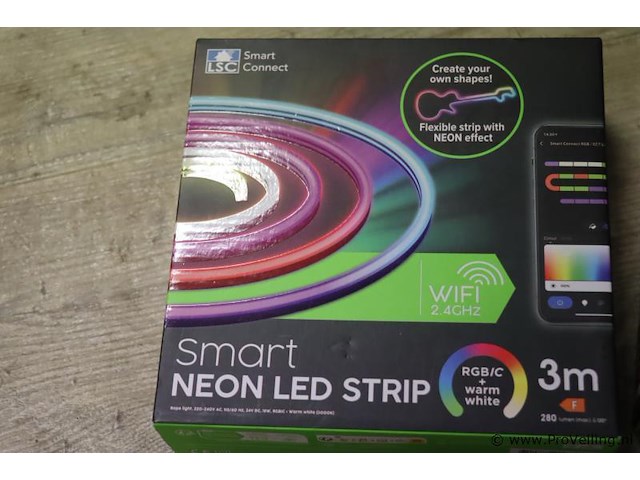Smart neon led-strips - 3 stuks - afbeelding 2 van  4