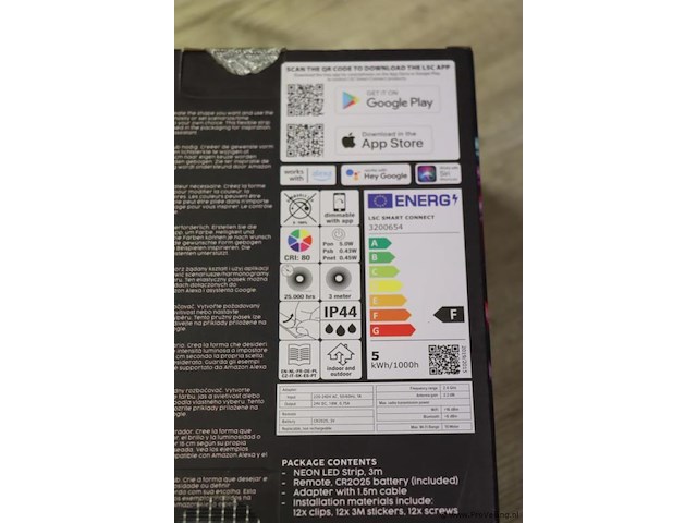 Smart neon led-strips - 3 stuks - afbeelding 4 van  4