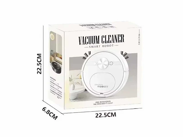 Smart robot sweepin robotstofzuiger (9x) - afbeelding 2 van  10