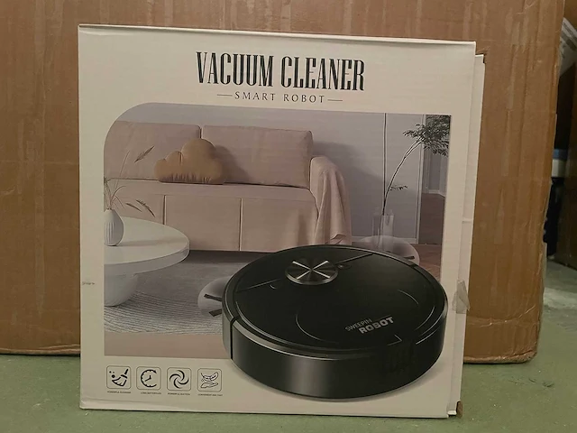 Smart robot sweepin robotstofzuiger (9x) - afbeelding 5 van  10