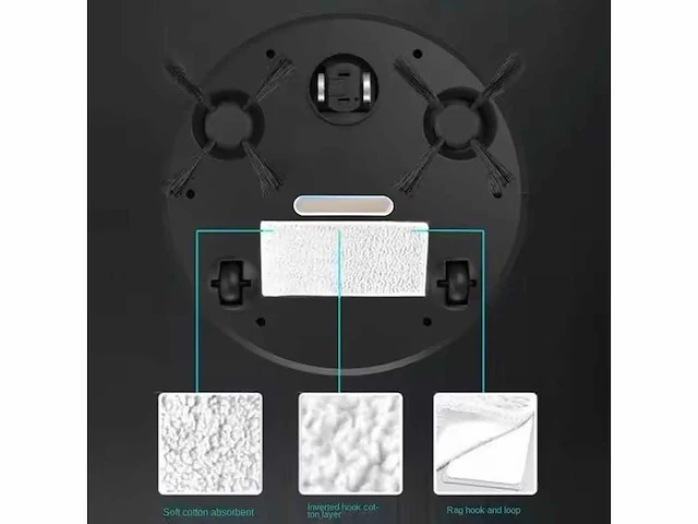 Smart robot sweepin robotstofzuiger (9x) - afbeelding 6 van  10