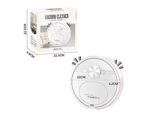 Smart robot sweepin robotstofzuiger (9x) - afbeelding 8 van  10