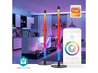 Smartlife sfeerverlichting wifi tube 600 lm rgbic / warm tot koel wit 2700 6500 k 36 w metaal 2 stuks - afbeelding 2 van  2