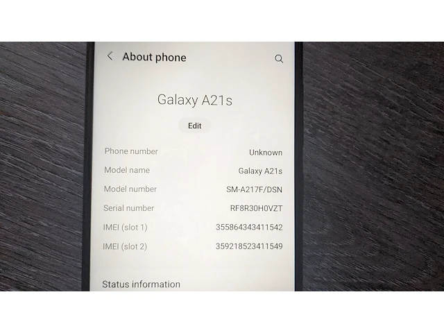 Smartphone, samsung, galaxy a21s, 2020 - afbeelding 9 van  9