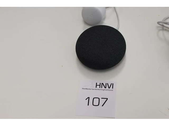 Smartspeaker google nest mini g2c. - afbeelding 1 van  2