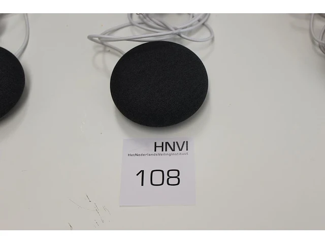 Smartspeaker google nest mini g2c. - afbeelding 1 van  2