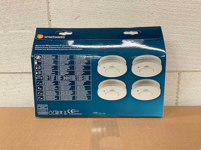 Smartwares - fsm-11514 - rookmelder 4-pack (3x) - afbeelding 4 van  5