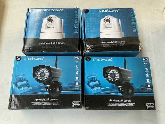 Smartwares beveiligingscamera (4x) - afbeelding 2 van  6