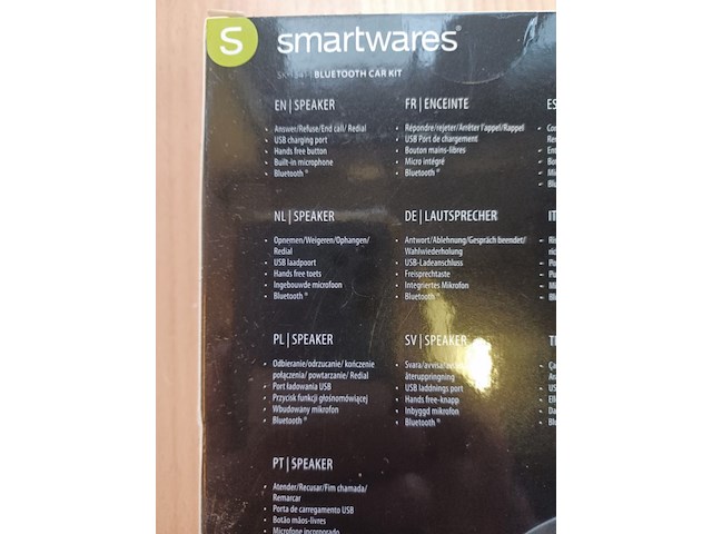 Smartwares bluetooth carkit aantal 1 stuks. - afbeelding 3 van  5