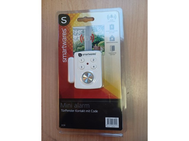 Smartwares deur raam alarm aantal 1 stuks. - afbeelding 1 van  5