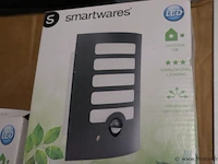 Smartwares wandverlichting met bewegingsmelder - 2 stuks - afbeelding 2 van  5