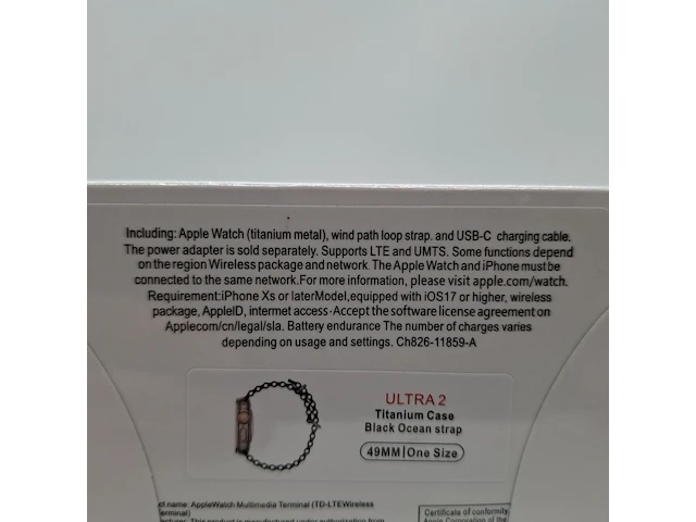 Smartwatch, apple, watch ultra 2 49mm a2887 - afbeelding 3 van  4