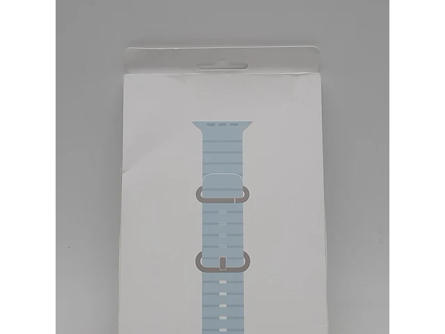 Smartwatch horlogeband, apple, 49 ice blue natural titanium ocean - afbeelding 2 van  7
