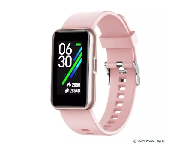 Smartwatch roze max | hyks everything you need - afbeelding 1 van  3