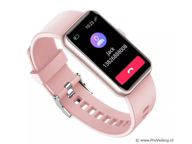 Smartwatch roze max | hyks everything you need - afbeelding 3 van  3