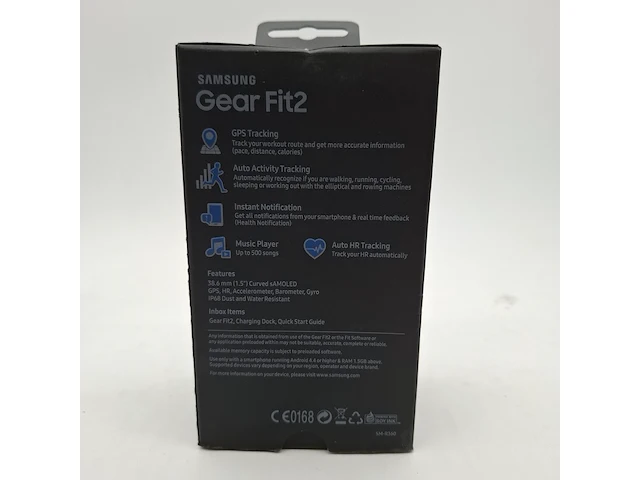Smartwatch samsung, gear fit 2 sm-r360 - afbeelding 2 van  7